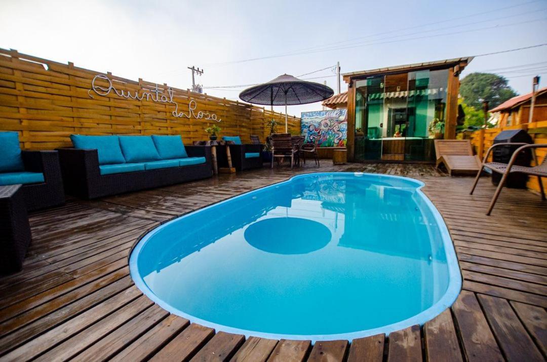 Hostel Quintal Do Rosa Praia do Rosa Exterior photo